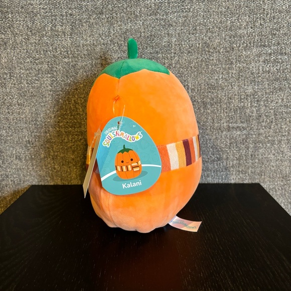 Halloween Squishmallow 8” Kalani the Pumpkin - brand new with tags - Picture 4 of 6